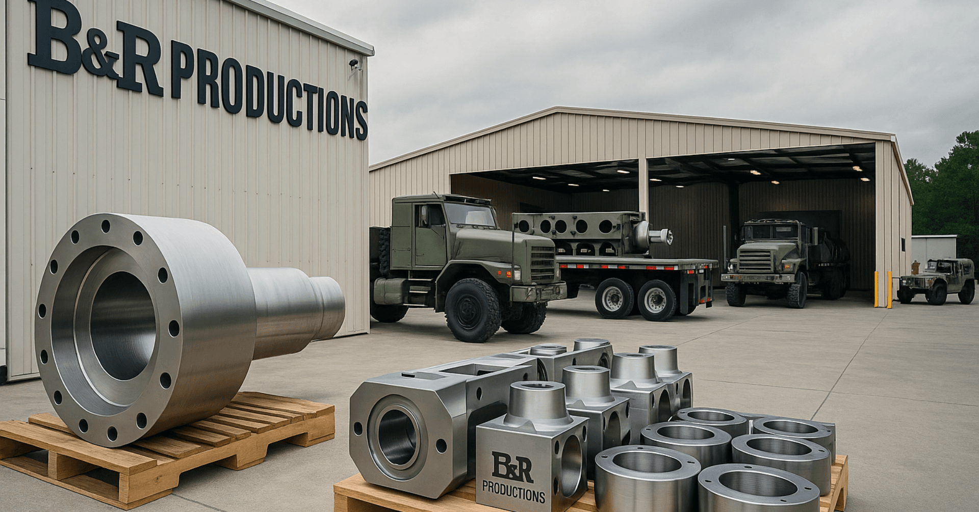 Military & Defense CNC Machining at B&R Productions