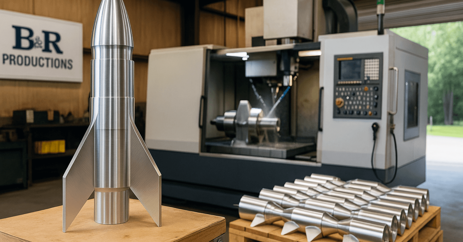 Aerospace CNC Machining at B&R Productions