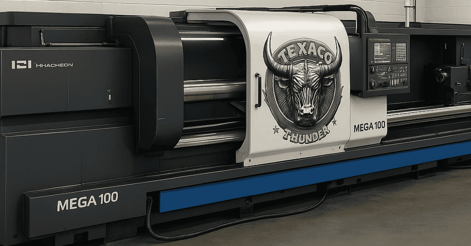 Hwacheon Mega 100 CNC Machine