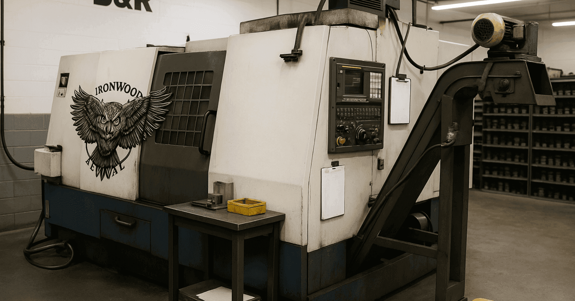 Hwacheon Hi-Eco 35 CNC Machine