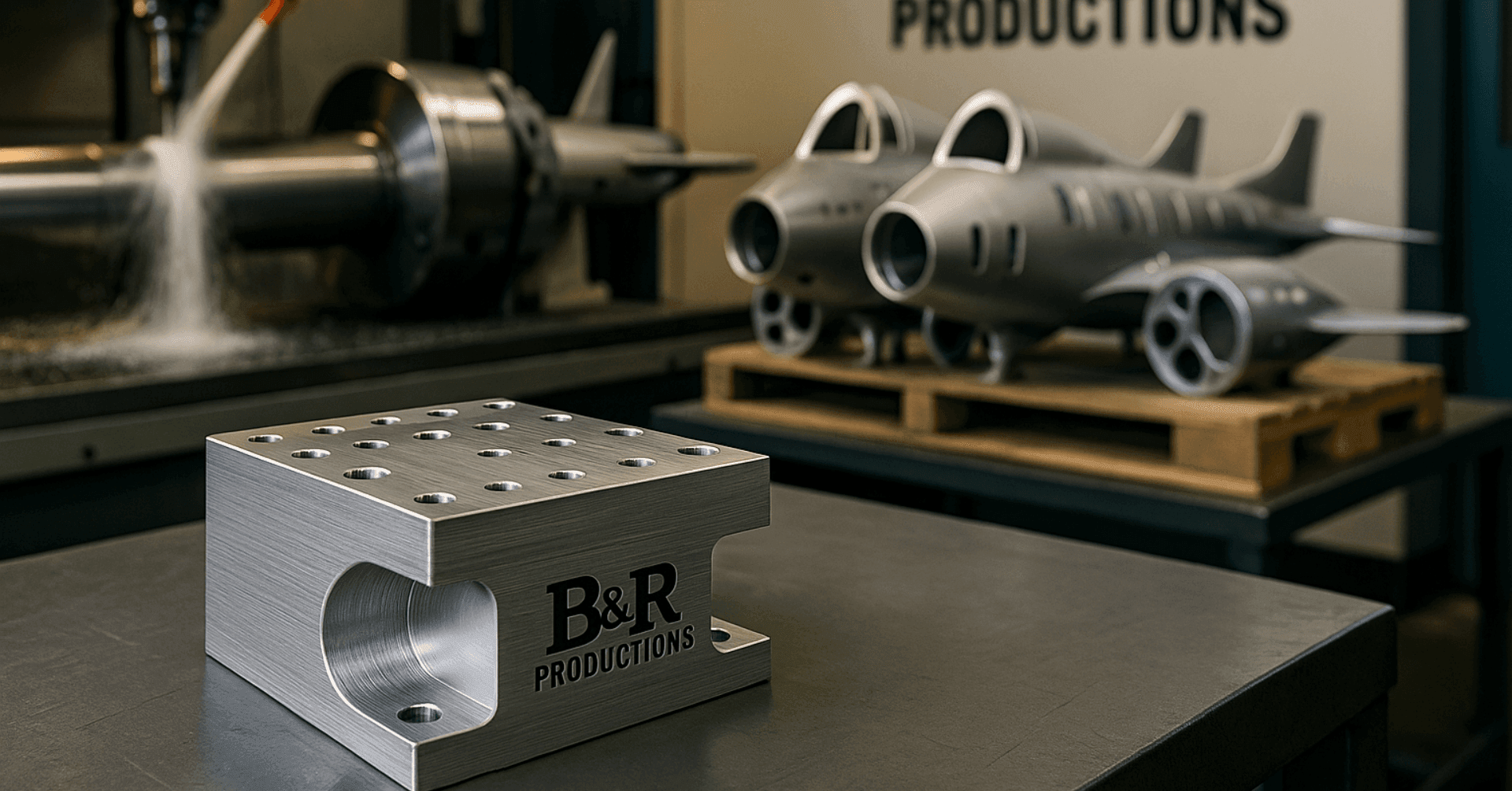 Manual milling operation performing quick modification on aerospace hardware