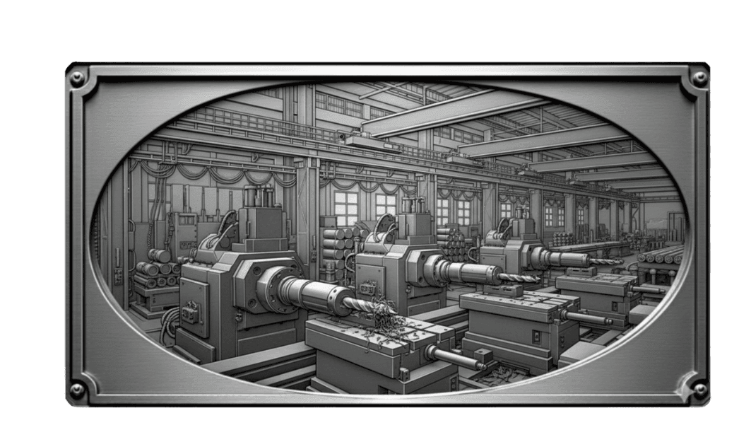 Manual machining services for industrial equipment, custom parts, and machine repairs in Texas