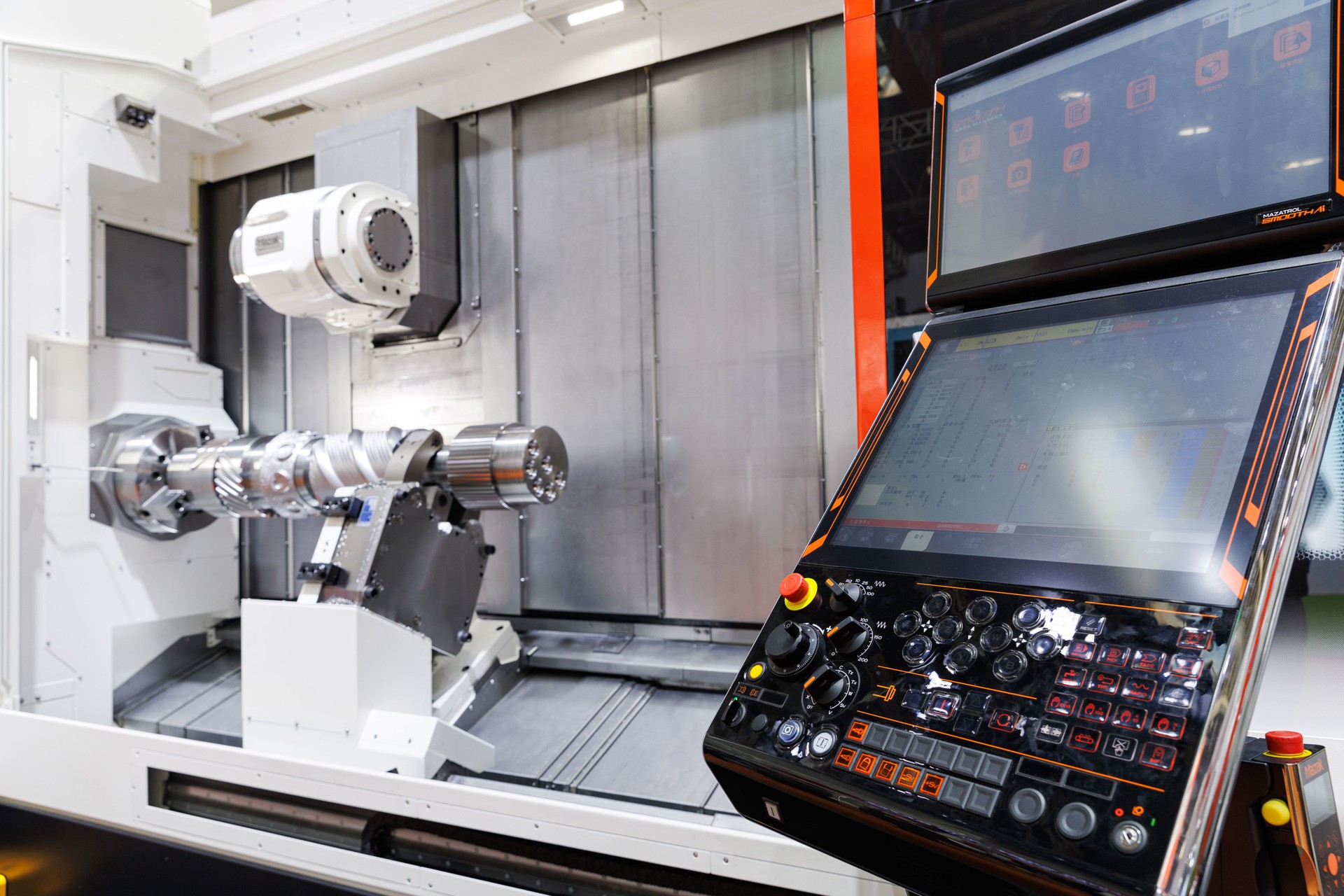 CNC Machin Equipment and Control Panel